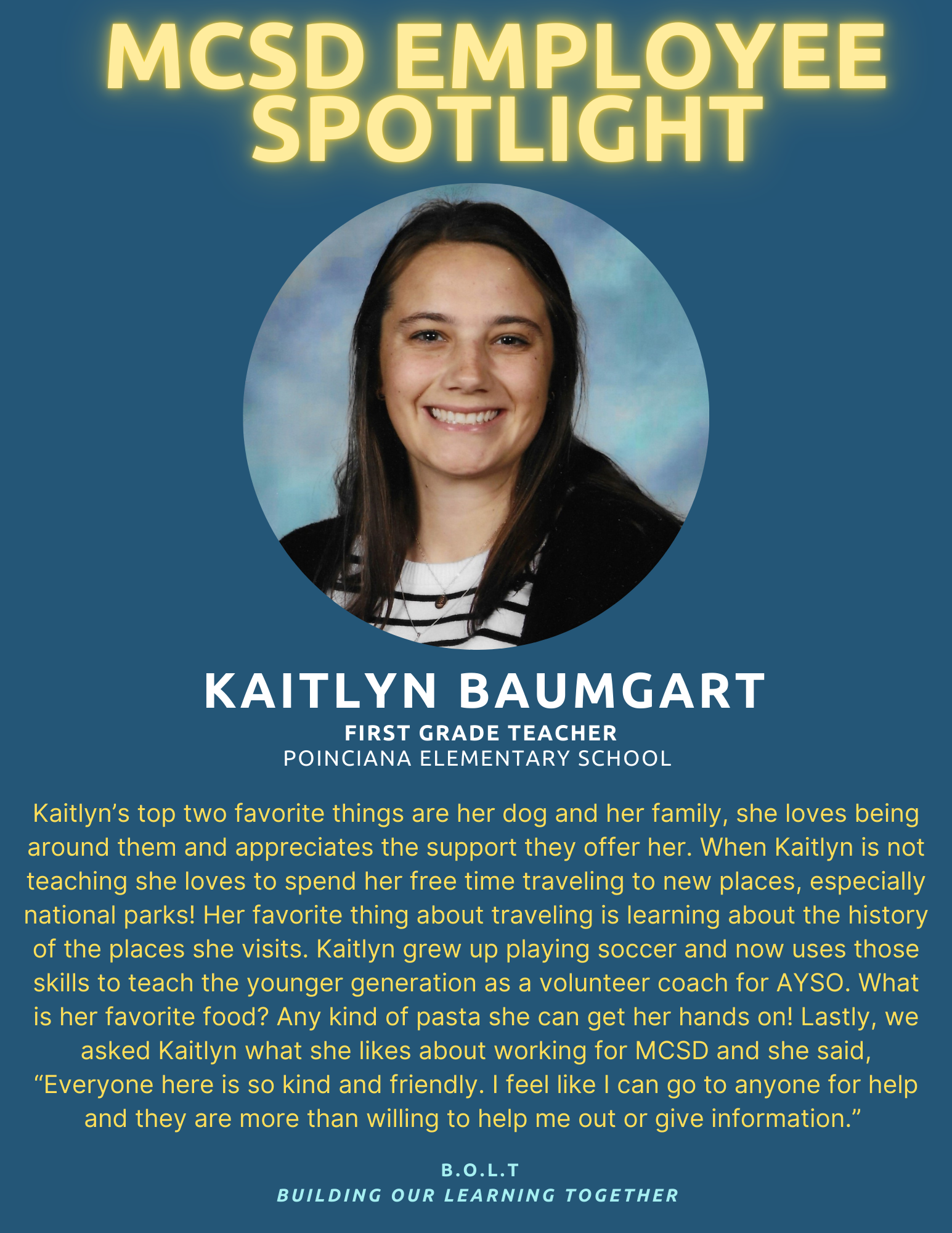 Employee Spotlight: Kaitlyn Baumgart